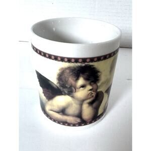 Vintage Raphael’s Angels Henriksen Imports 16oz Mug/Cup 90’s Cherub Celestial